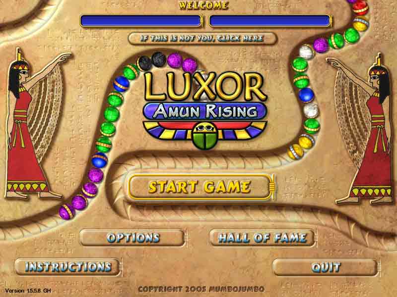 Игру Luxor Amun Rising.